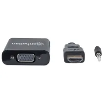 Adapter HDMI na SVGA + Audio M/F 0.5m