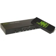 Techly 020713 Switch 5x1 HDMI 4K*30Hz z pilotem IR