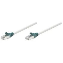Patchcord Cat5a SFTP 1M 100% Cu CrossOver szary