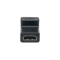 Adapter HDMI na HDMI F/F kątowy 90°