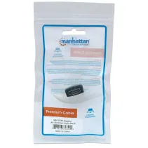 Adapter HDMI na HDMI M/F 4K*60Hz kątowy 90° górny