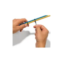 Opaski zaciskowe "trytytki" 100X2,5mm czarne 100szt