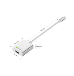 Adapter USB-C na HDMI UHD*60Hz M/F