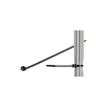 Opaski zaciskowe "trytytki" 280X4,8mm czarne 100szt