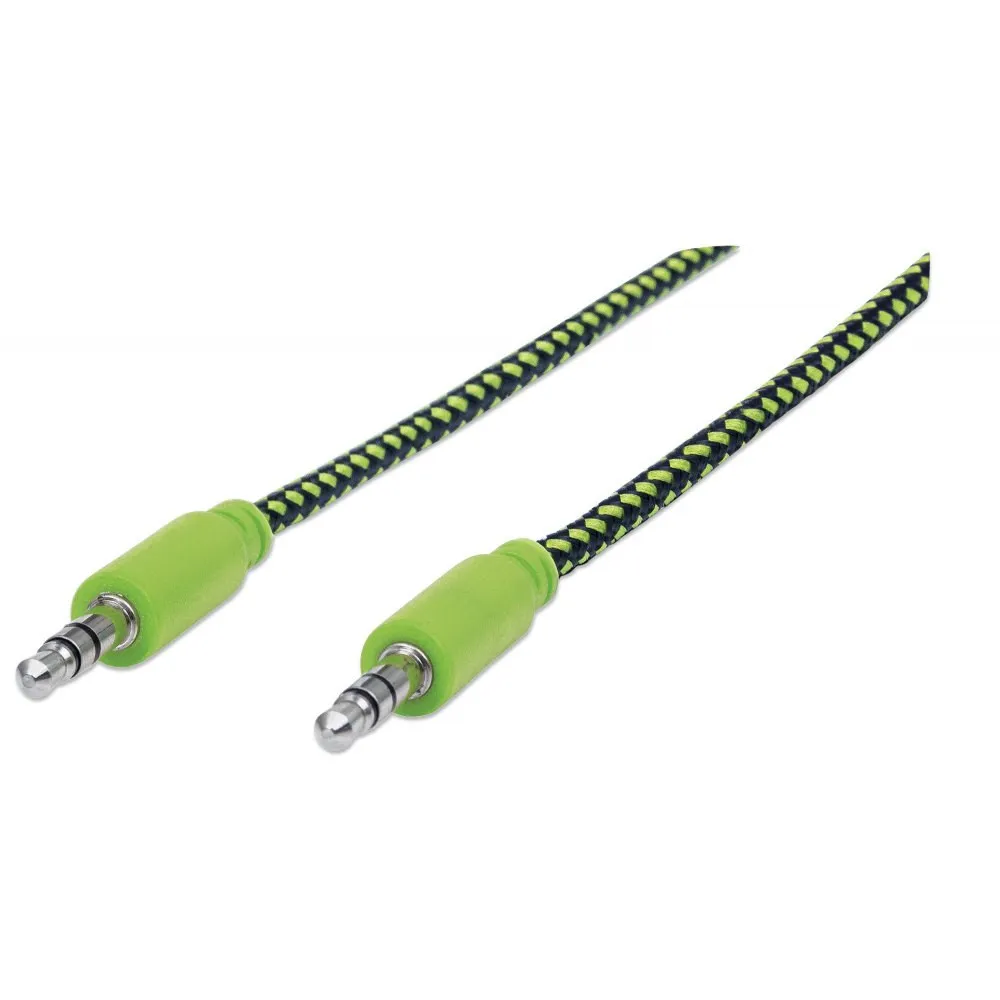 Kabel audio Jack 3.5mm na Jack 3.5mm M/M 1m