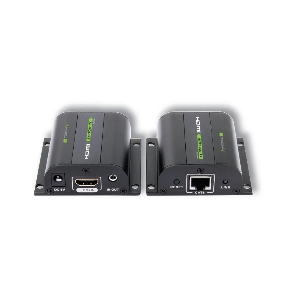 Extender HDMI 1080p60Hz do 60m po skrętce Kat6 IR