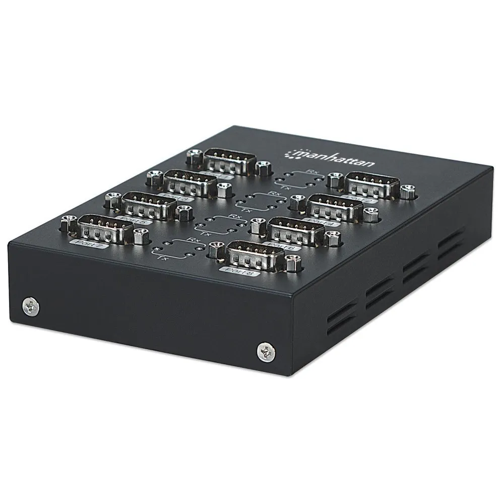 Konwerter USB/RS232 DB9M 8COM