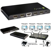 Techly 306653 Splitter 1x4 HDMI 4K*30Hz aktywny