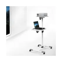 Stolik prezentacyjny do projektora i laptopa regulowany