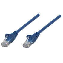 Patchcord Cat5e UTP 1M SOHO CCA niebieski