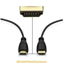 Techly 025930 Kabel HDMI 2.0 4K*60Hz 6m Ethernet - B2B Netinet