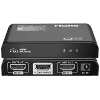 Techly 023974 Splitter 1x2 HDMI 2.0 4K*60Hz aktywny