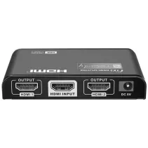 Techly 023974 Splitter 1x2 HDMI 2.0 4K*60Hz aktywny