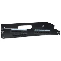 Uchwyt ścienny Rack 19 2U - na 2 urządzenia, z zawiasem