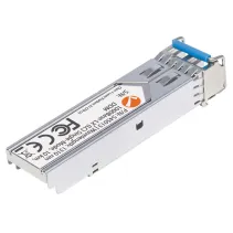 Moduł SFP 1G, LC Duplex SM, 10km, 1000Base-LX, 1310nm, miniGBIC, DDM, MSA