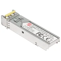 Moduł SFP 1G, LC Duplex SM, 80km, 1000Base-LX, 1550nm, miniGBIC, DDM, MSA