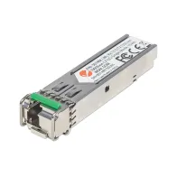 Moduł SFP WDM 1G, LC Simplex SM, 10km, 1000Base-LX, RX1310nm/TX1550nm, miniGBIC, DDM, MSA