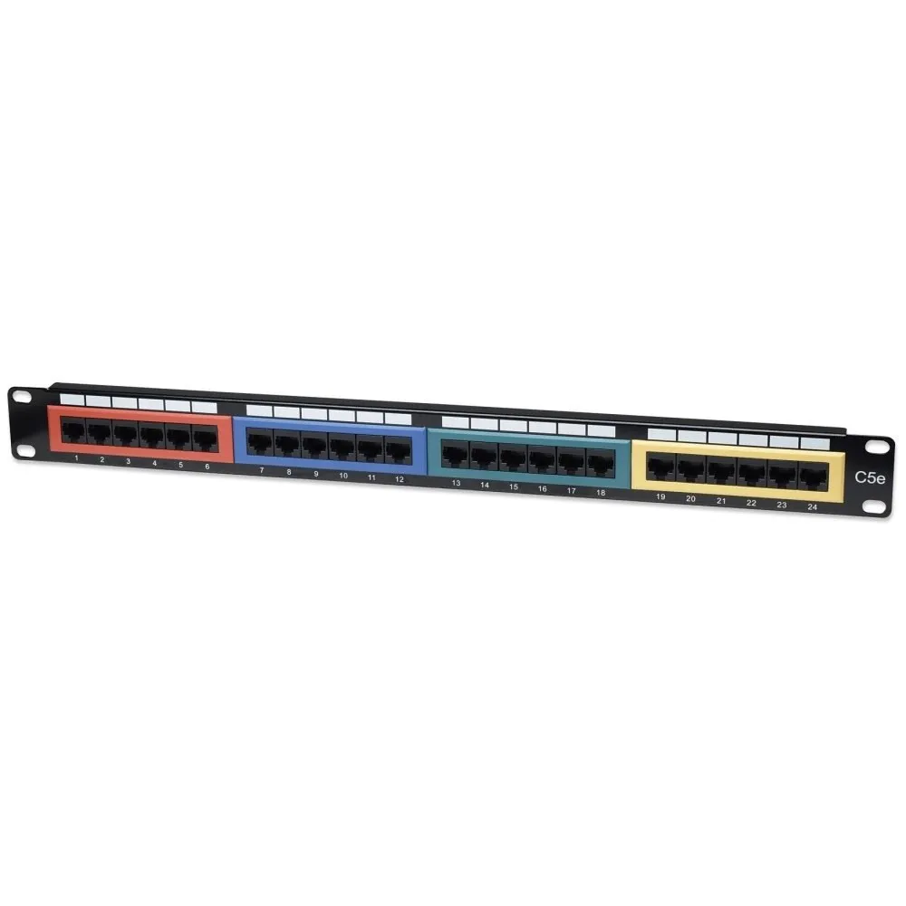 Patch panel 24 utp C5 kol