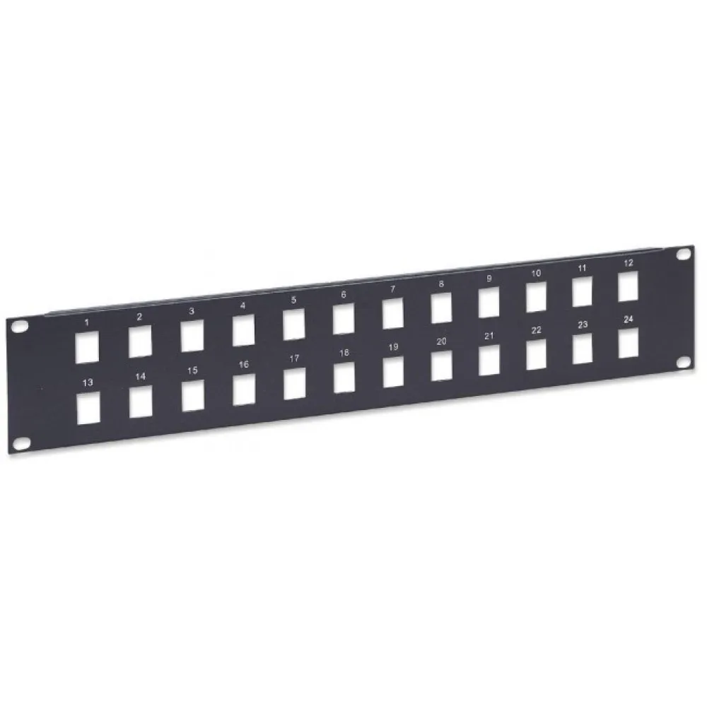 Patch panel 24P keyst 2U