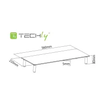 Stolik do monitora na biur szk