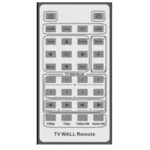 Splitter/rozdzielacz HDMI 1x4 TV Wall