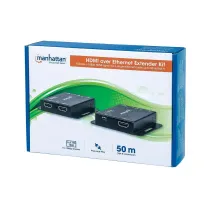 Extender HDMI 1.3 1080p60Hz do 50m po skrętce Kat6 IR PoC