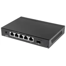 Switch giga 5PORT poe+ 1SFP