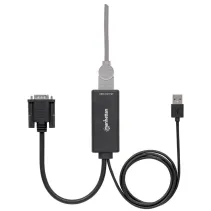 Adapter HDMI na VGA D-sub 15 pin, HDMI, M/F  1,8m