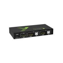Techly 028696 Przełącznik KVM 2x1 HDMI/USB 4K*60Hz