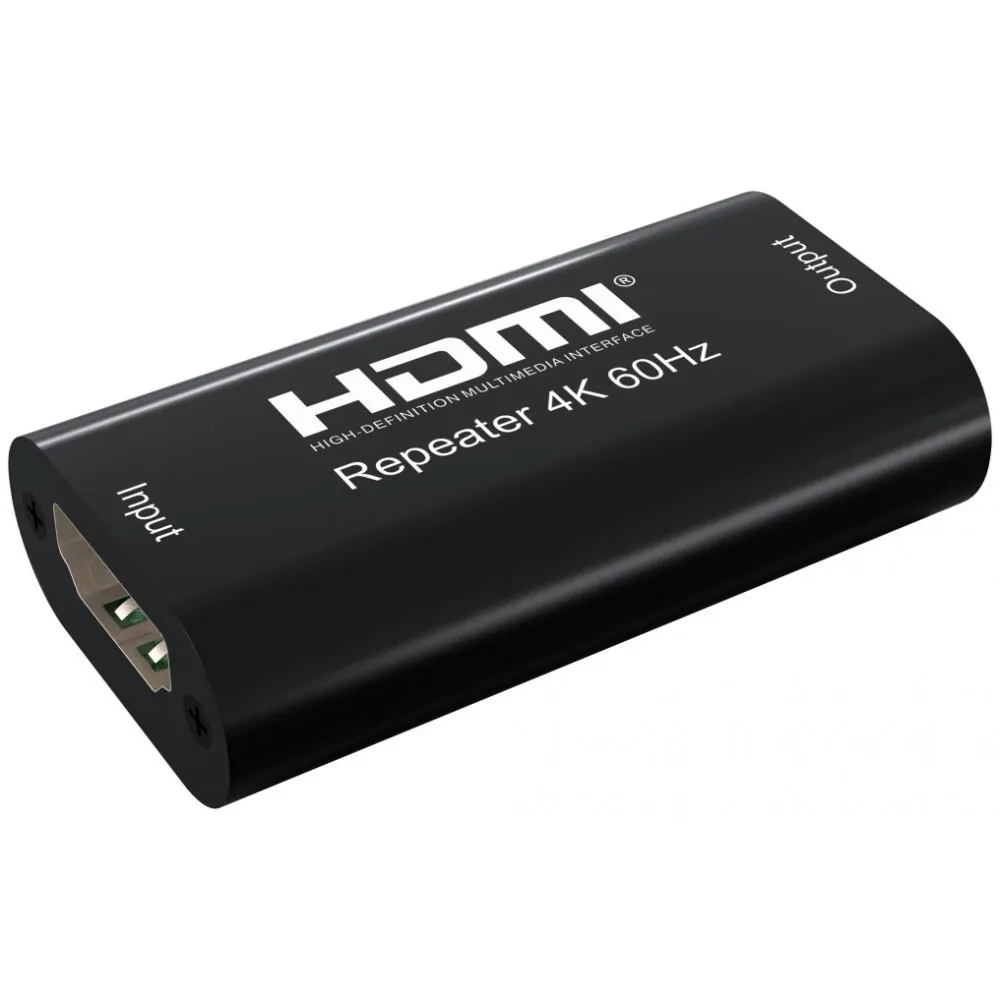 Wzmacniacz repeater sygnału 4K HDMI do 40m
