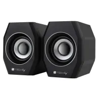 Głośniki Komputerowe 2.0, Jack 3.5mm, 6W, zasilanie USB