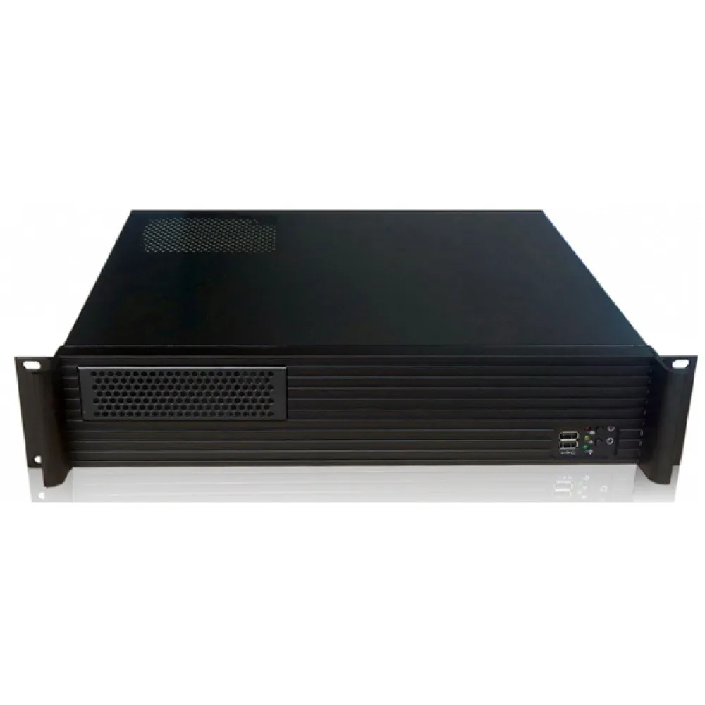 Techly 101980 Obudowa serwera Micro ATX / Mini ITX Rack 19" 2U