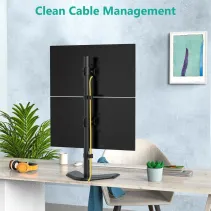 Techly 027552 Noga do 2 monitorów 13-27" w pionie - B2B Netinet