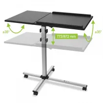 Stolik do projektora czarny