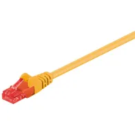 Patchcord Cat6 UTP 5m CCA żółty