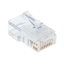 Wtyk RJ45 8P/8C Cat6 UTP, drut, 100 szt