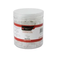 Wtyk RJ45 8P/8C Cat5e UTP, drut, 100 szt