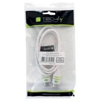 Kabel HDMI na HDMI 1.4 M/M  3m biały