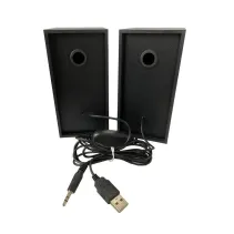 Głośniki komputerowe 2.0, Jack 3.5mm, 6W, zasilanie USB