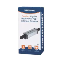 Extender PoE+ Gigabit, 1x RJ45 25W, do 200m, zewn. IP65