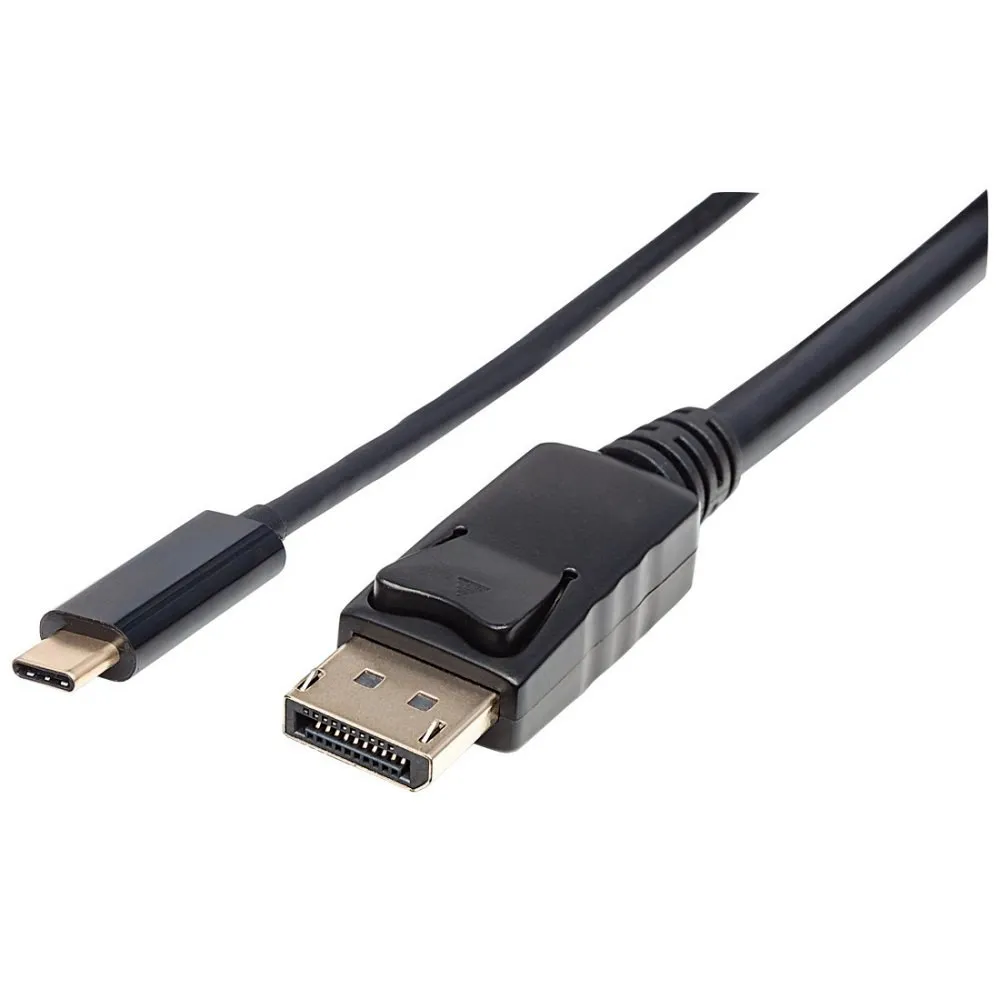 Kabel USB 3.0 USB-C 3.1 na DisplayPort 4K*60Hz M/M 2m