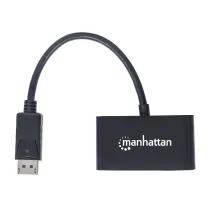 Adapter DisplayPort męski na HDMI 4K / VGA 1080p żeński M/F