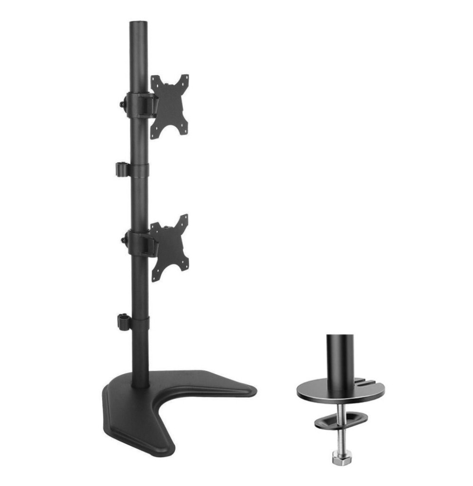 Ramię lcd biurko X2 pion stand