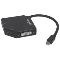 Adapter Mini DisplayPort na HDMI 4K /DVI 1080p /VGA M/F