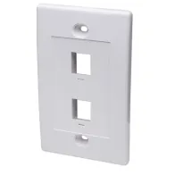 Panel przedni na 2 moduły Keystone, na puszkę natynkową