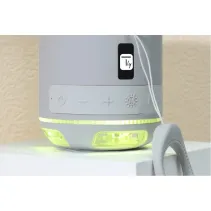 Bezprzewodowy głośnik Bluetooth 5W, TWS, LED, MP3 USB, szary