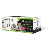 Techly 360912 Uchwyt do 2 monitorów 13-32" obrotowy - B2B Netinet