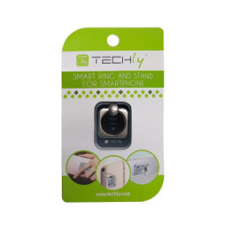 Techly 102680 Uchwyt Ring Holder do telefonu czarny