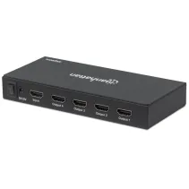 Manhattan 207805 Splitter 1x4 HDMI 2.0 4K*60Hz aktywny HDR