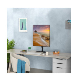 Ramię lcd biurko X2 pion stand